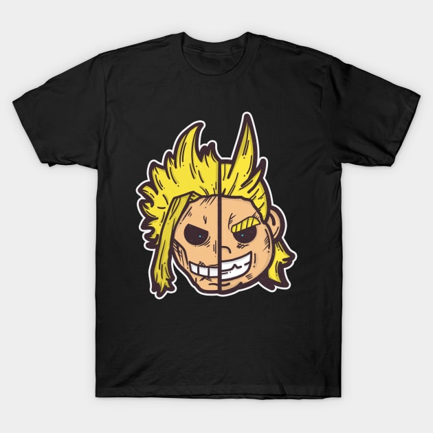 ChunkieCheeks - All Might T-Shirt by Chunkie Cheeks